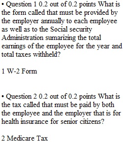 Quiz 10 Chapter 11